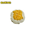 160g Cream Waffle Square Squishy Toy